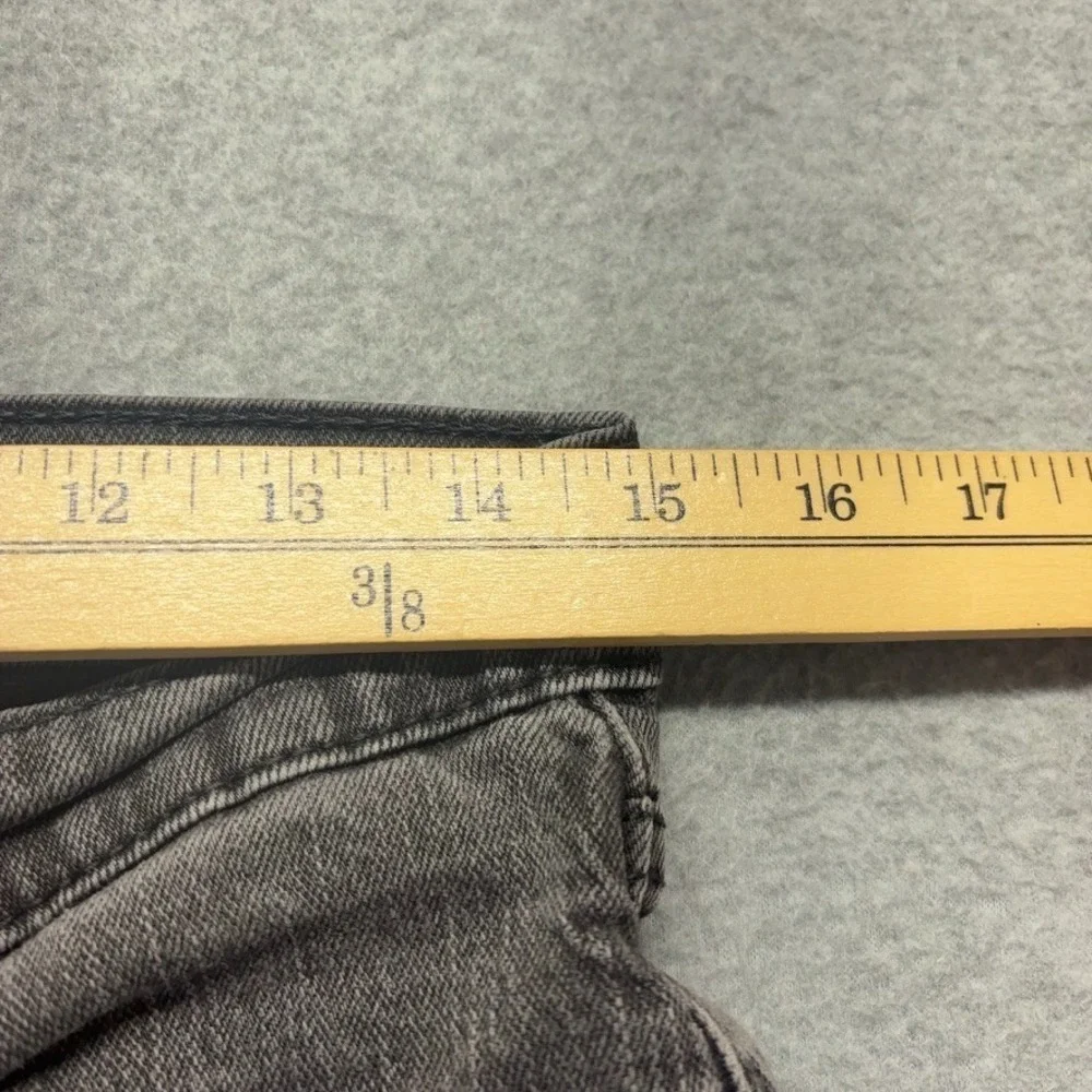 Levis 514 Jeans Mens 31X32 Black‎ Straight Low Rise Stretch Distressed Denim